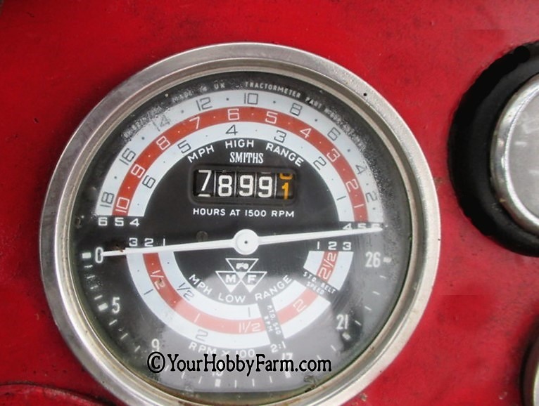 140 Massey Ferguson Tractor Gauge Kit Tachometer Anti Clockwise-35 135 133 